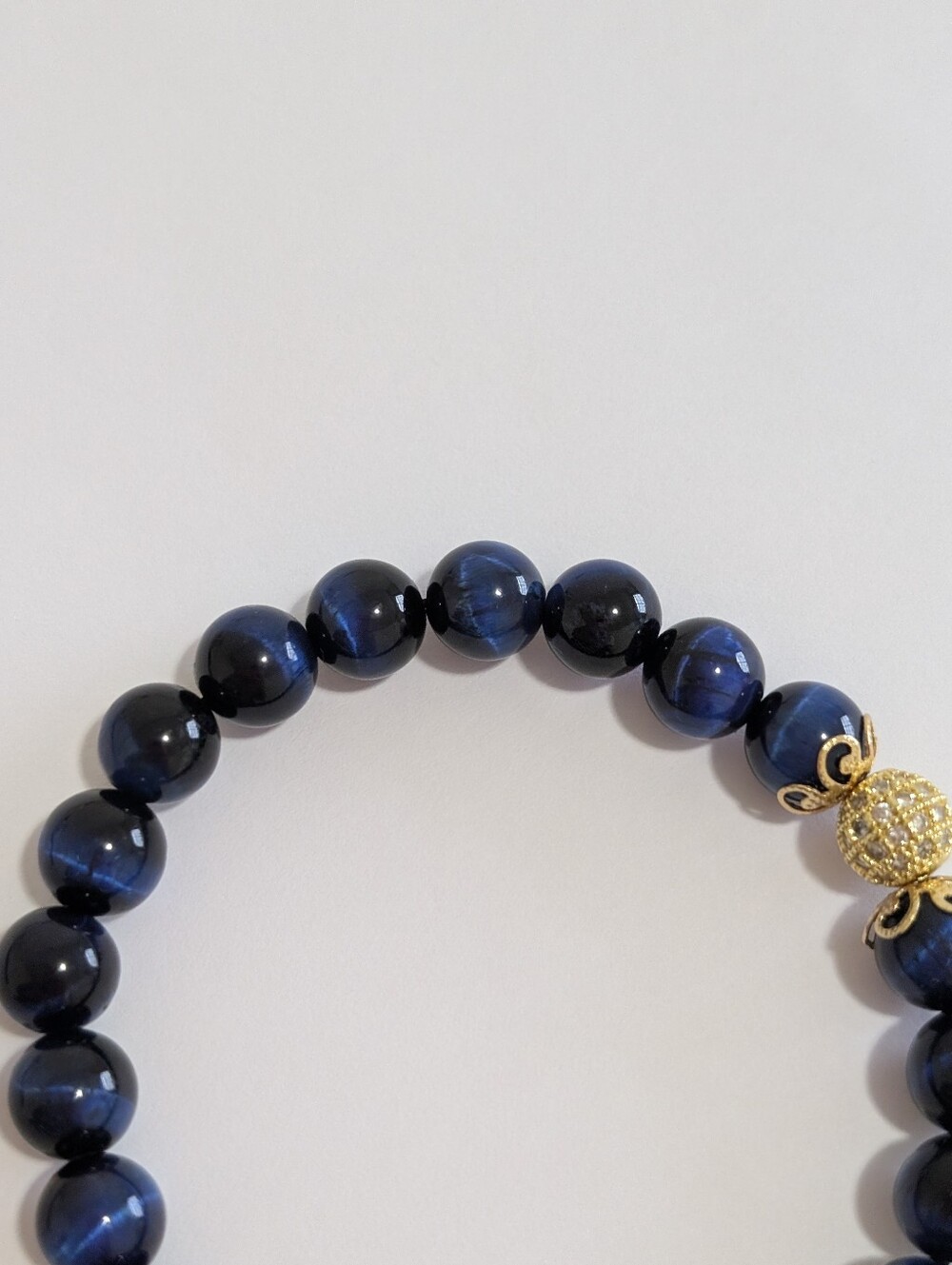 Blue Tiger's Eye Bracelet - Picture 4 of 6